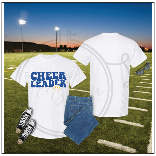 Cheerleader Retro T Shirt White