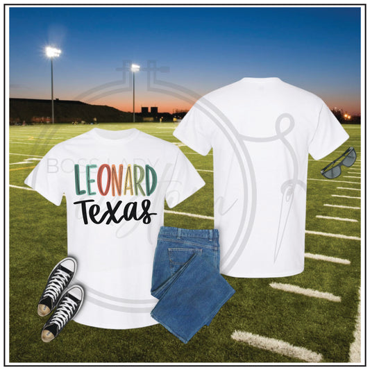 Leonard TX T Shirt White